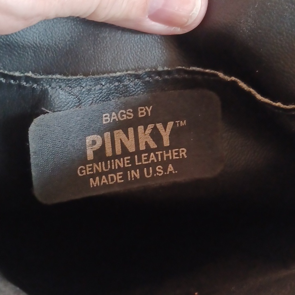 Bags by pinky genuine leather cross body vintage handbag - Picture 6 of 7